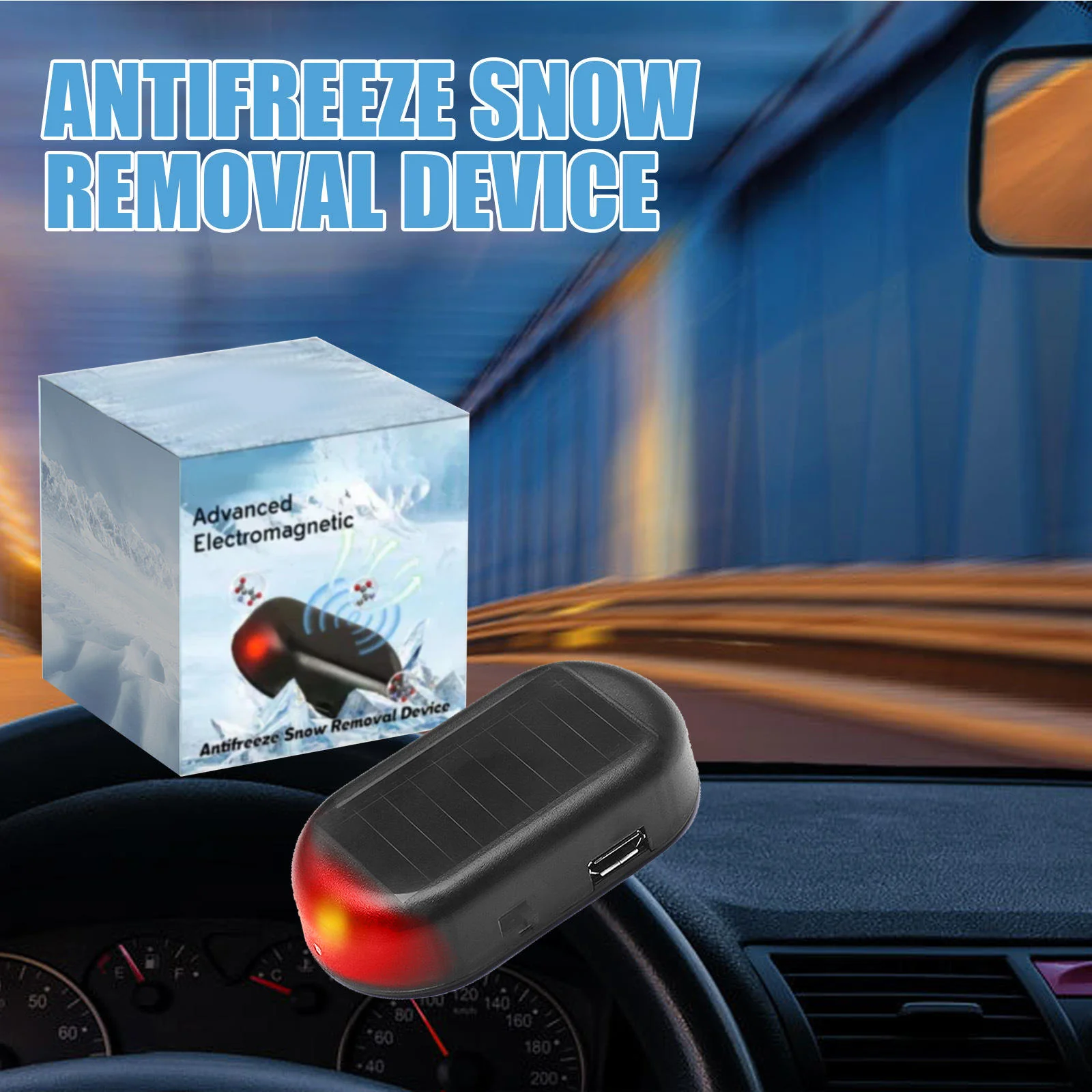 Car Windshield Anti-Ice & Snow Protection Device - Image 4