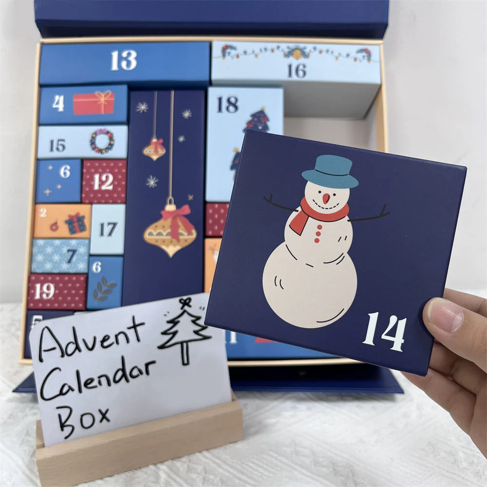 Christmas Advent Calendar Box Set – DIY Holiday Countdown Gift Boxes - Image 4