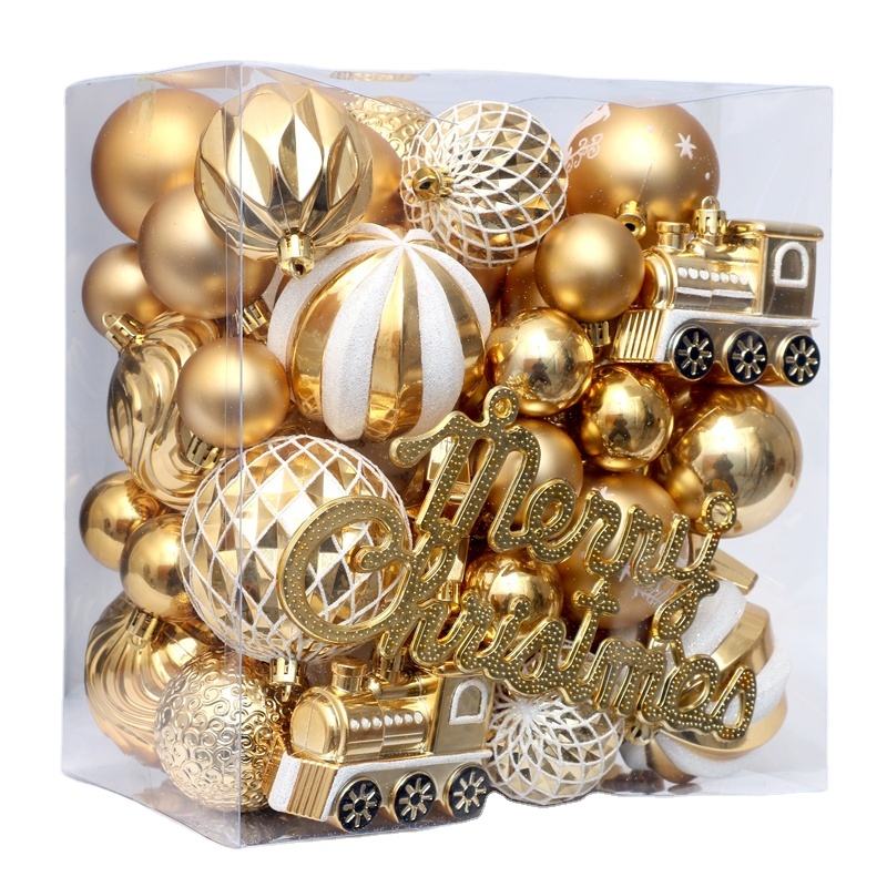 Christmas Ball Hanging Ornaments – 6cm Colorful Bauble Gift Set