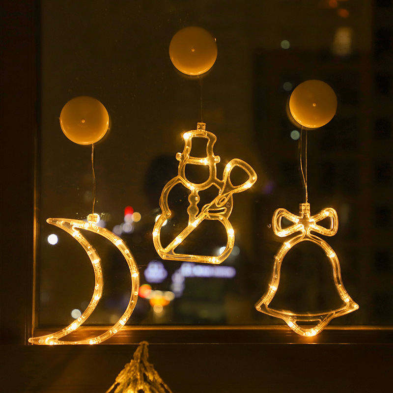 Christmas Fairy Lights β Star & Moon Solar LED Curtain String Lights - Image 2