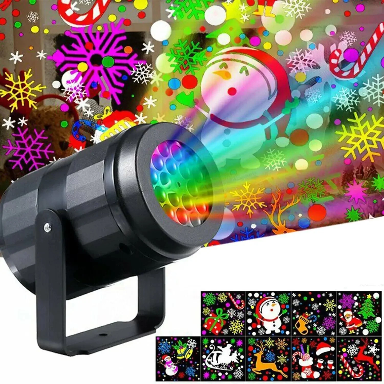 Christmas LED Projector Light β 16 Patterns, Rotatable, Indoor/Outdoor - Image 3