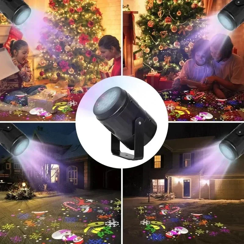 Christmas LED Projector Light β 16 Patterns, Rotatable, Indoor/Outdoor - Image 7