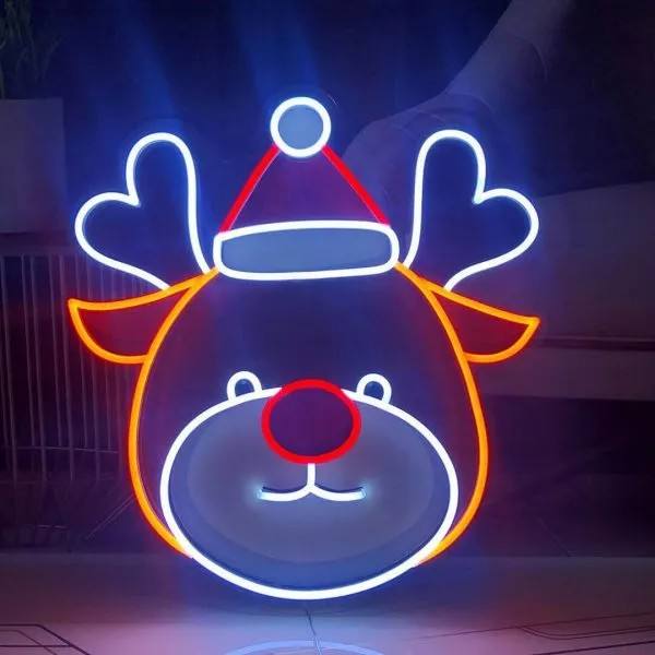 Christmas Neon Light Sign – USB-Powered LED Wall Decor - Image 5