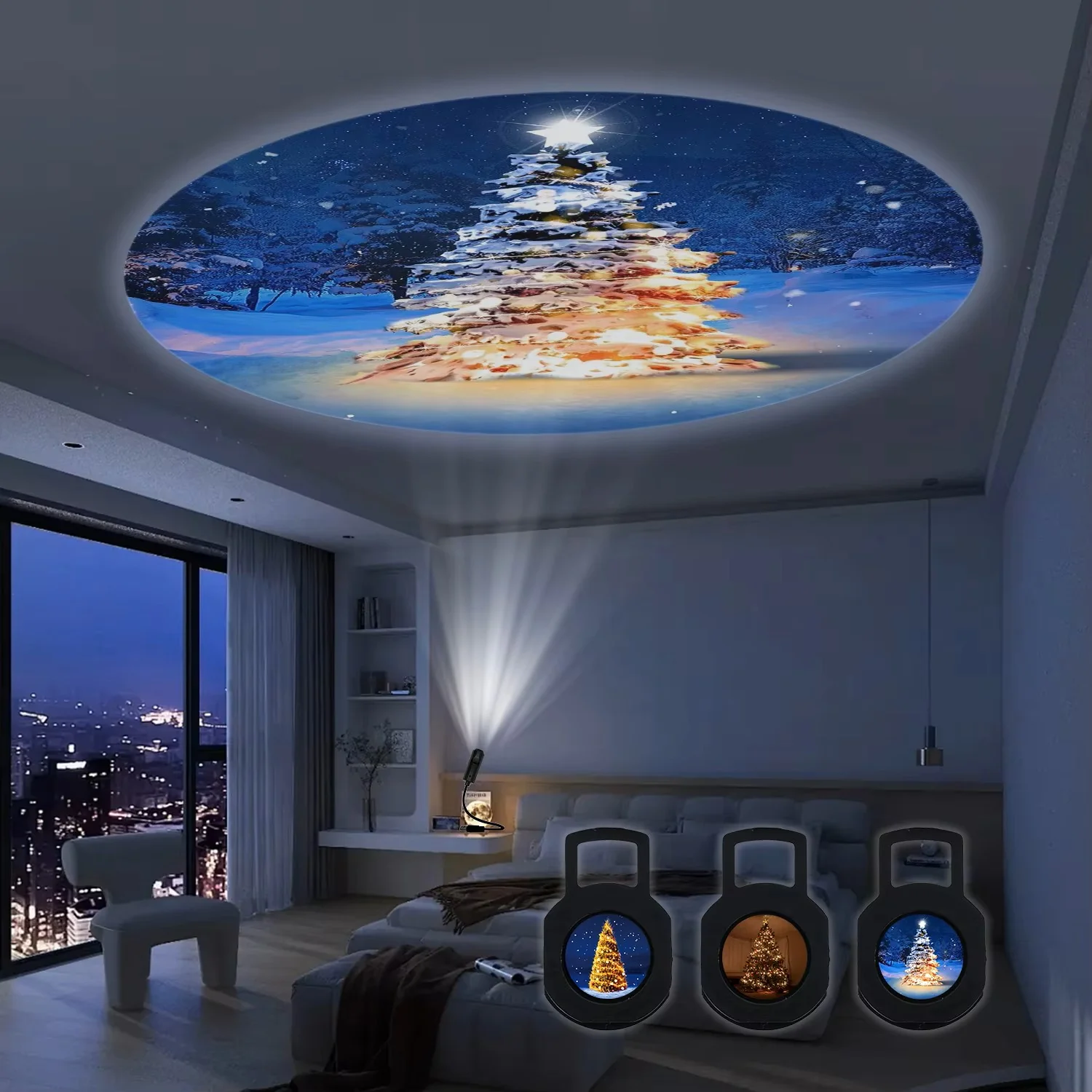 Christmas Tree LED Projection Light - Image 5
