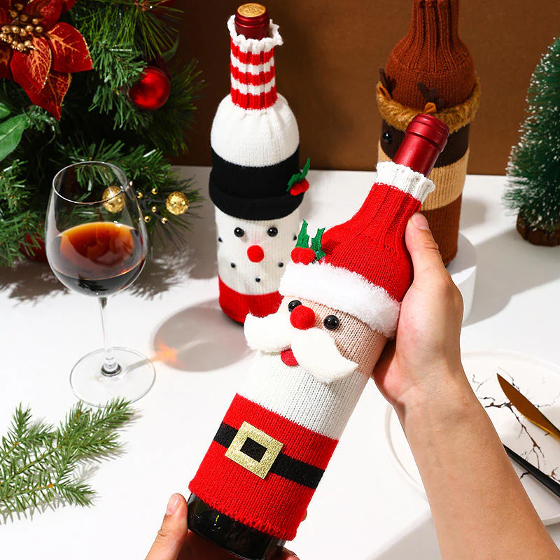 Christmas Wine Bottle Covers - Image 4