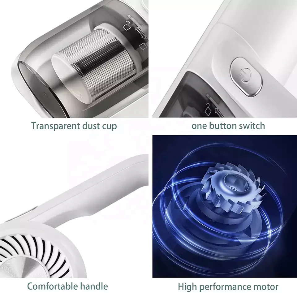 Cordless UV Mattress Vacuum & Mite Remover – Handheld Fabric Sterilizer & Deep Cleaner - Image 4