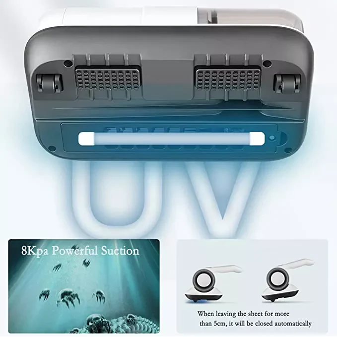 Cordless UV Mattress Vacuum & Mite Remover – Handheld Fabric Sterilizer & Deep Cleaner - Image 5