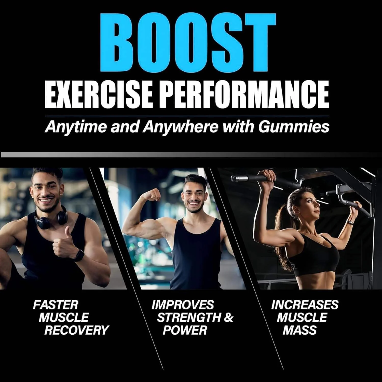 Creatine Monohydrate Muscle Support Gummies (5000mg) - Image 4