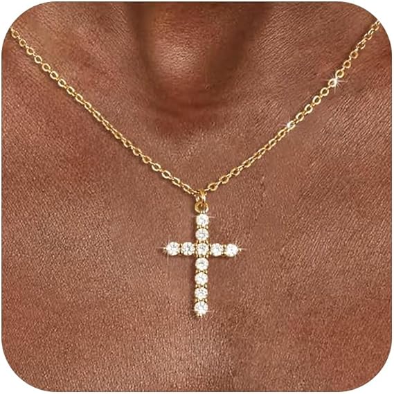Crowned Cross Necklace - Image 5