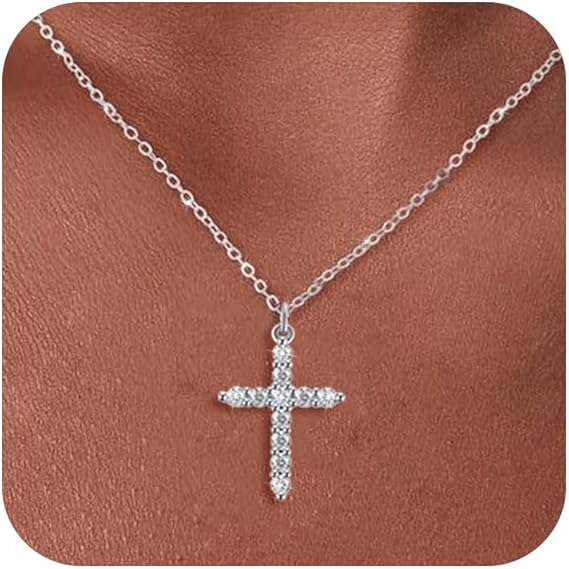 Crowned Cross Necklace - Image 7
