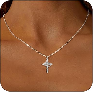 Crowned Cross Necklace - Image 8