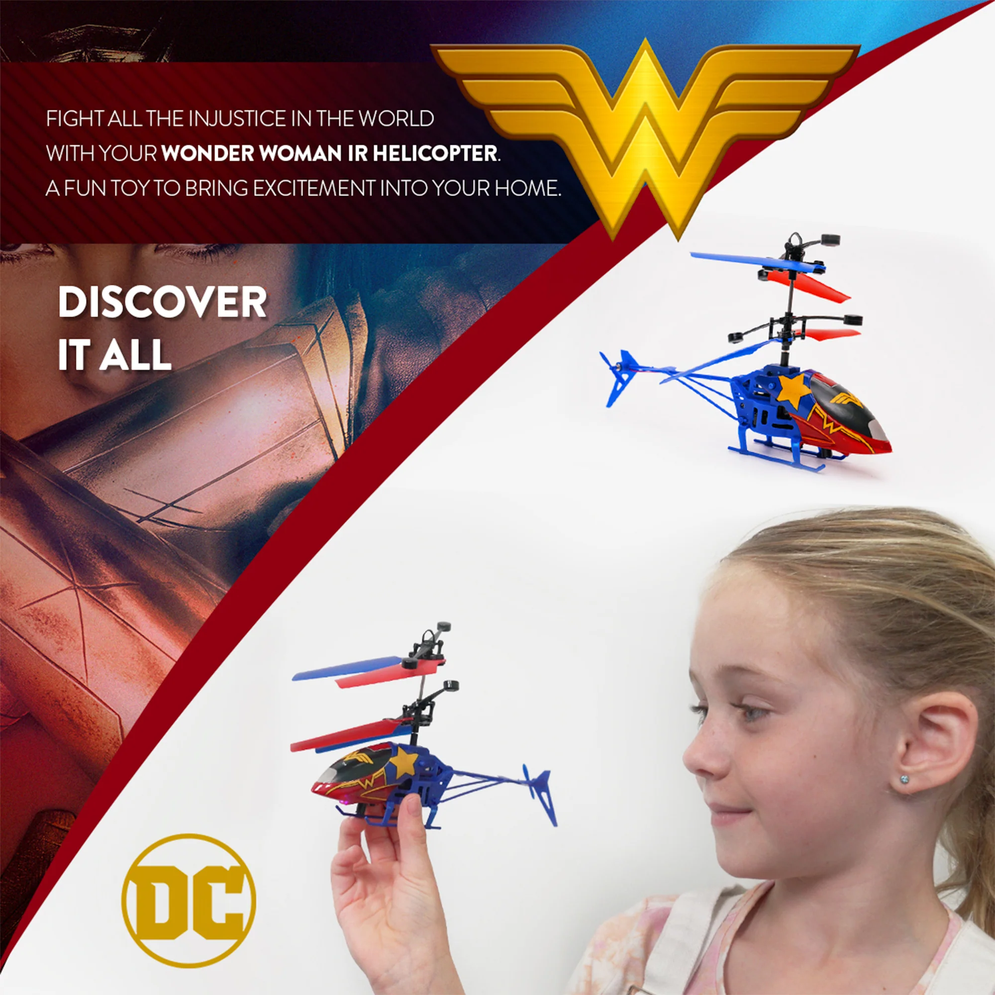 DC Superheroes 2CH IR RC Helicopter Series β Batman, Superman & Wonder Woman - Image 7