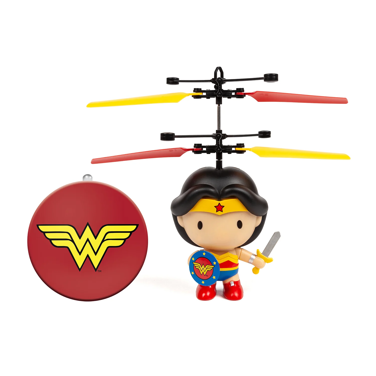 DC Superheroes 3.5" UFO Helicopter Series β Motion Sensor Flying Figures - Image 3