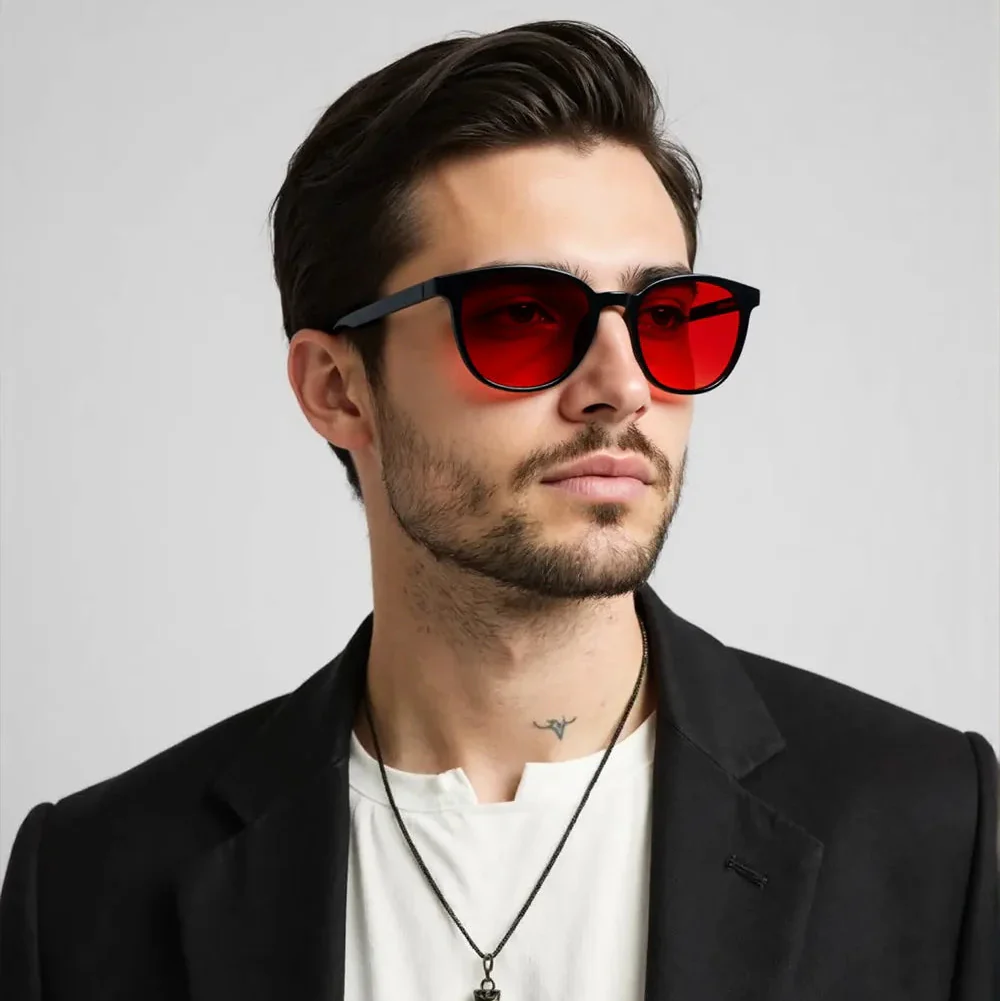 Deep-Tinted Blue Light Glasses - Image 3
