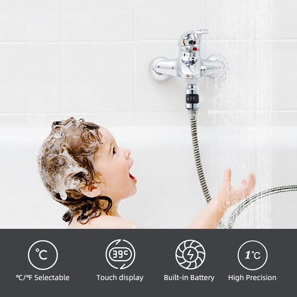 Digital Baby Bath Water Thermometer – Waterproof Floating Room & Bath Sensor – Instant LED Temperature Display for Infant Safety - Image 4