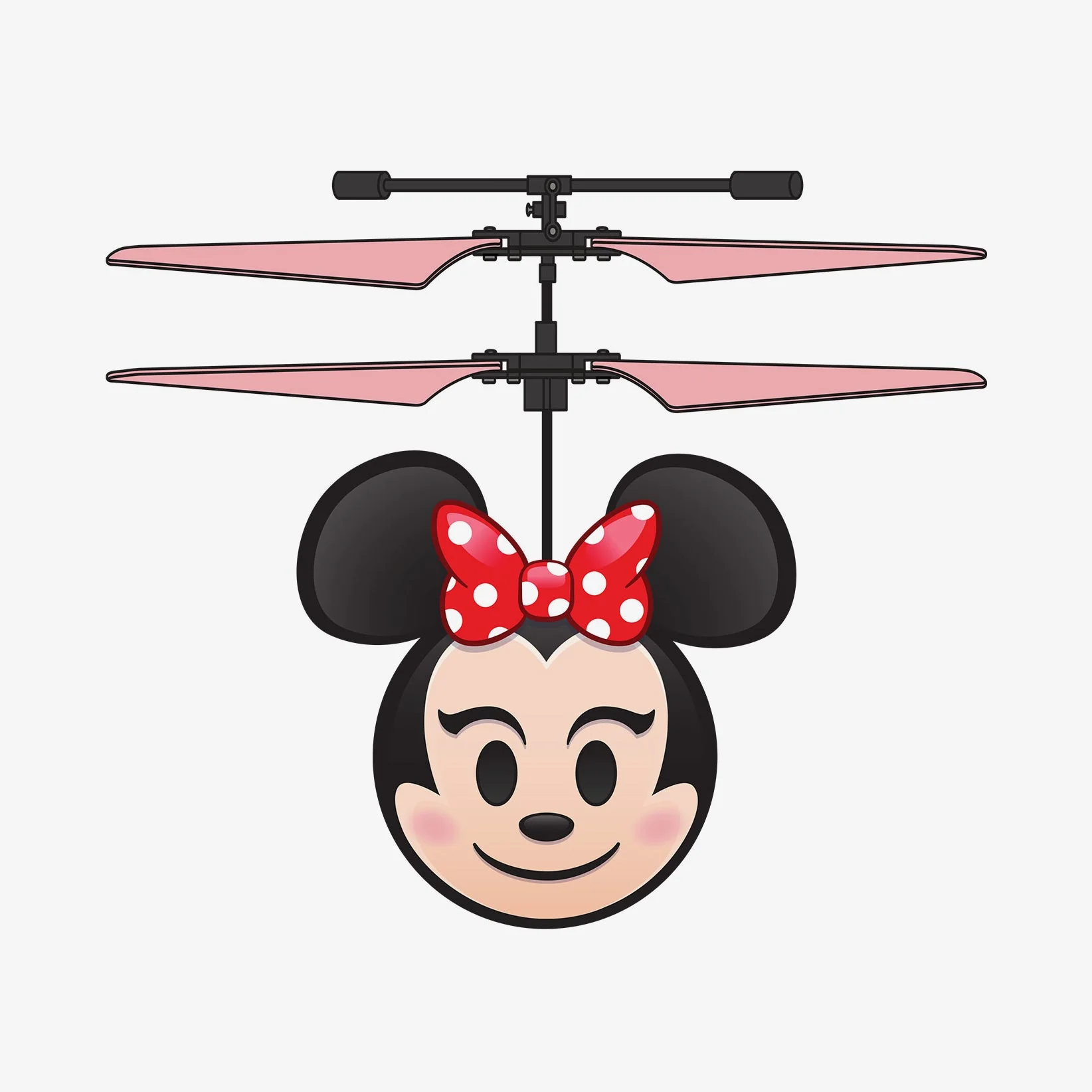 Disney Emoji Minnie Mouse IR UFO Ball Helicopter - Image 2