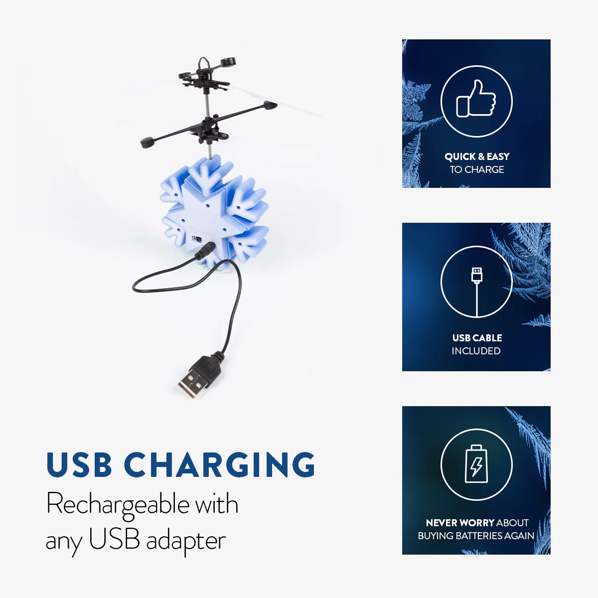 Disney Frozen Olaf Motion Sensing IR UFO Ball Helicopter - Image 6