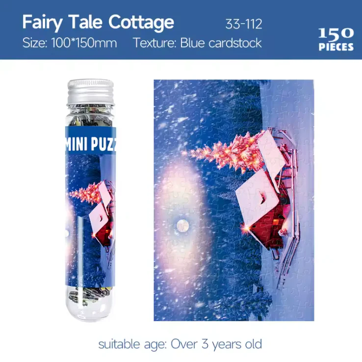 DIY 150-Piece Cardboard Tube Jigsaw Puzzle - Image 13