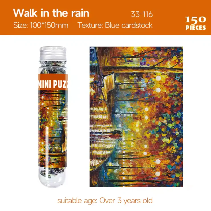 DIY 150-Piece Cardboard Tube Jigsaw Puzzle - Image 16