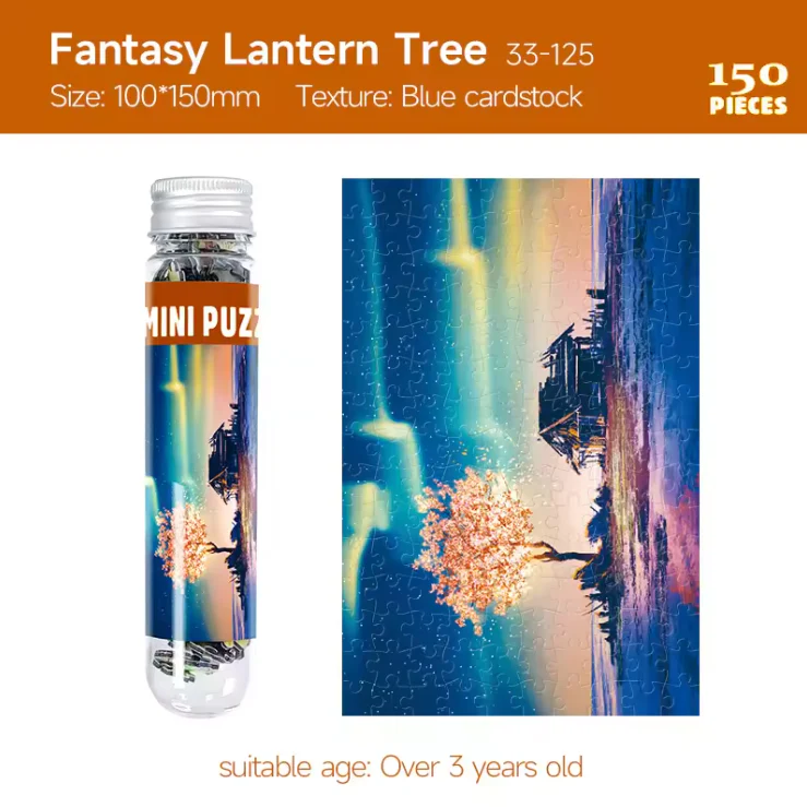 DIY 150-Piece Cardboard Tube Jigsaw Puzzle - Image 19