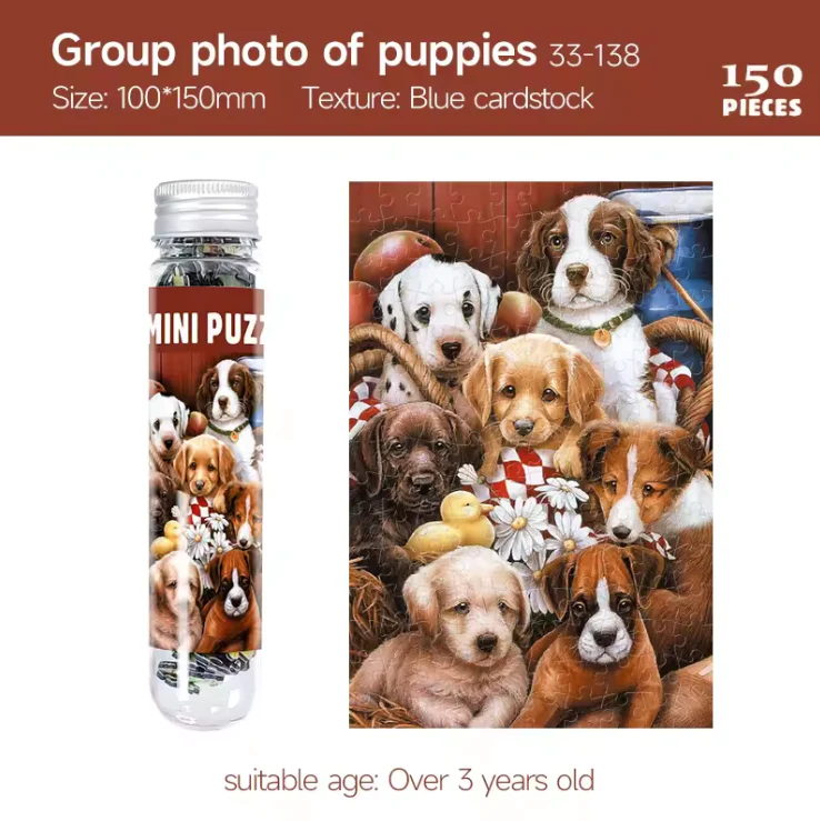 DIY 150-Piece Cardboard Tube Jigsaw Puzzle - Image 24