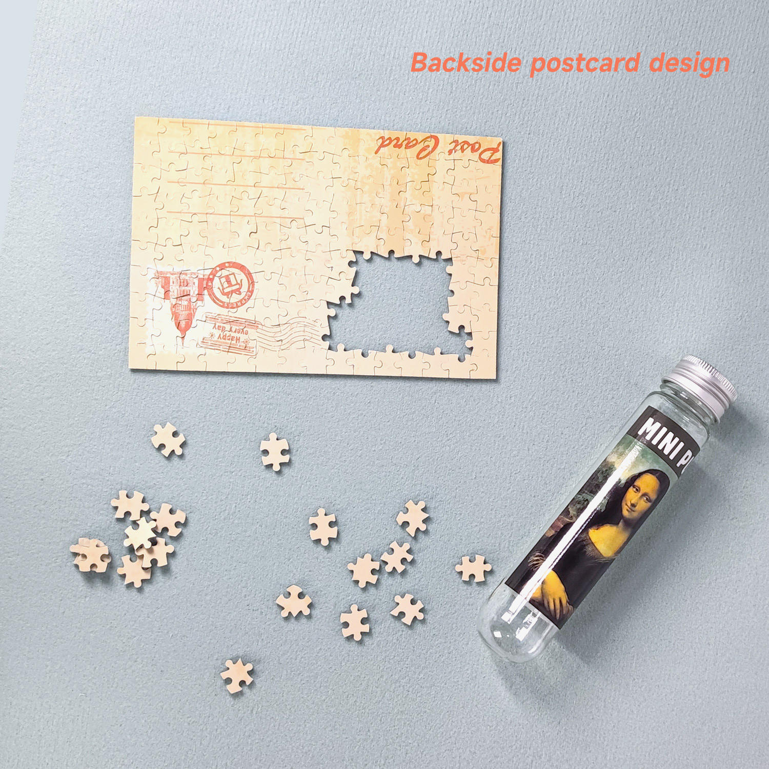 DIY 150-Piece Cardboard Tube Jigsaw Puzzle - Image 4