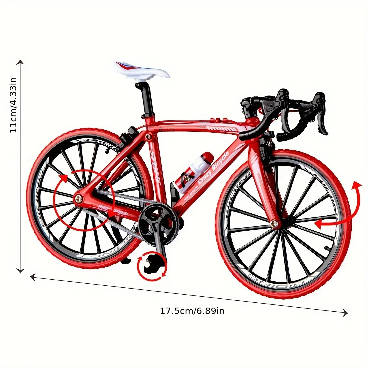 DIY Alloy Bicycle Model Kit - Image 2