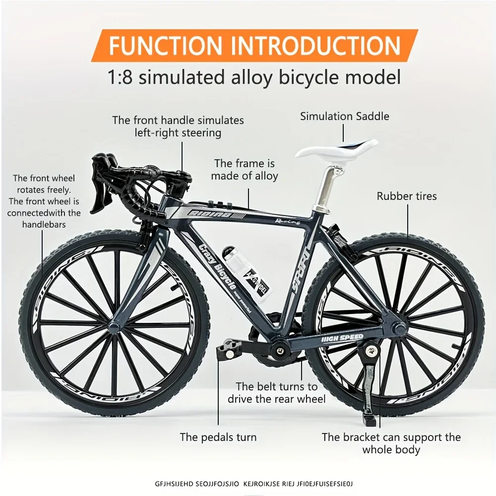 DIY Alloy Bicycle Model Kit - Image 3