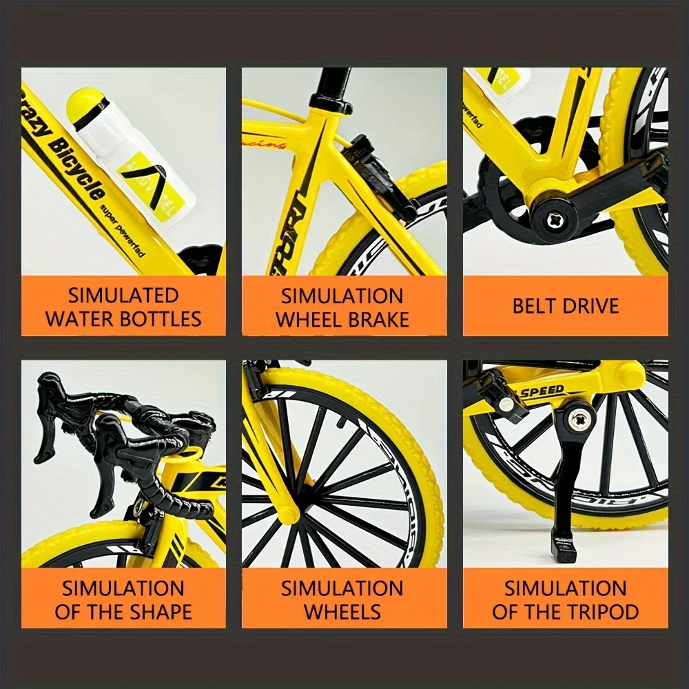 DIY Alloy Bicycle Model Kit - Image 4
