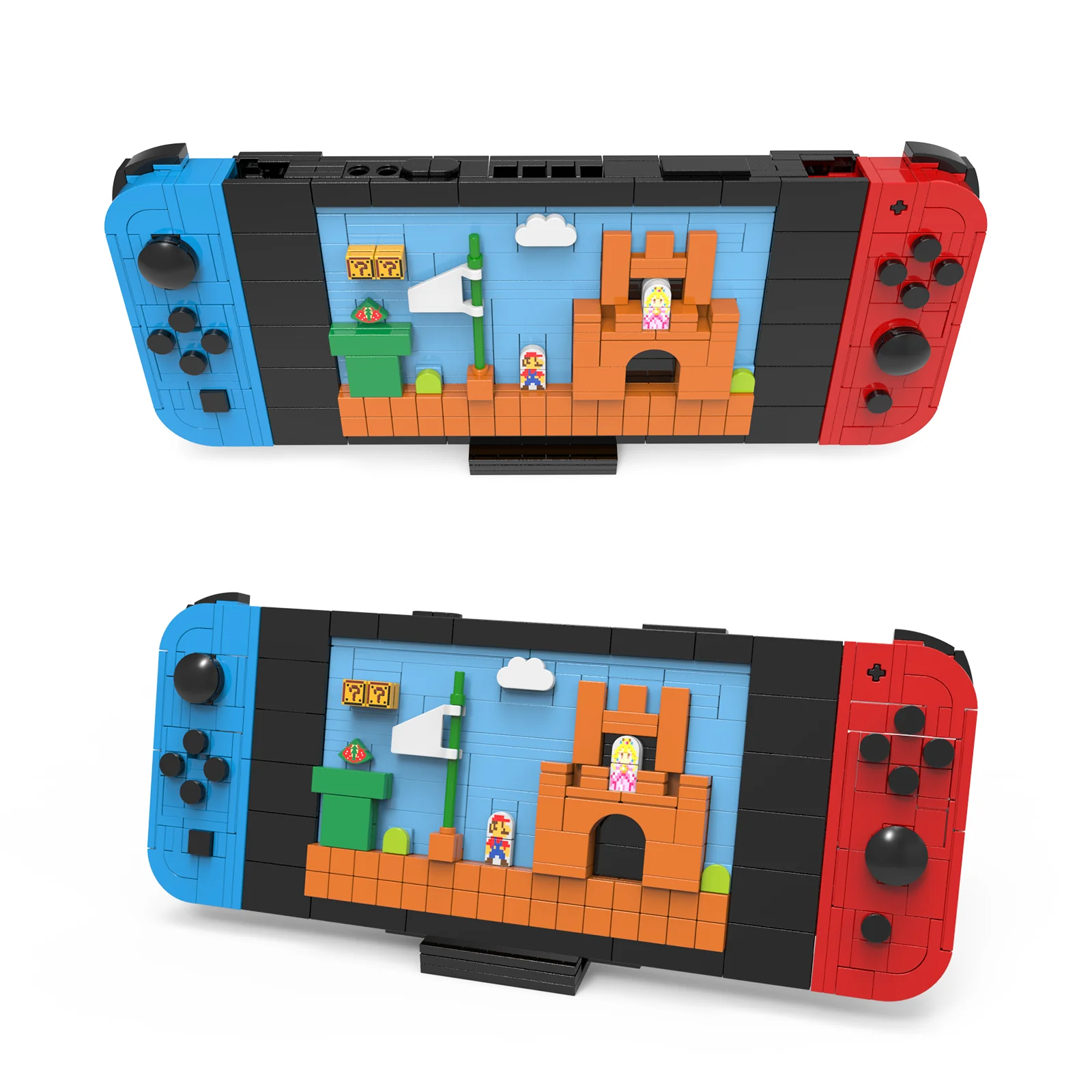 DIY Handheld Gaming Console MOC Building Block Set β Creative Switch Model Toy β Unique Gift for Gamers & Kids