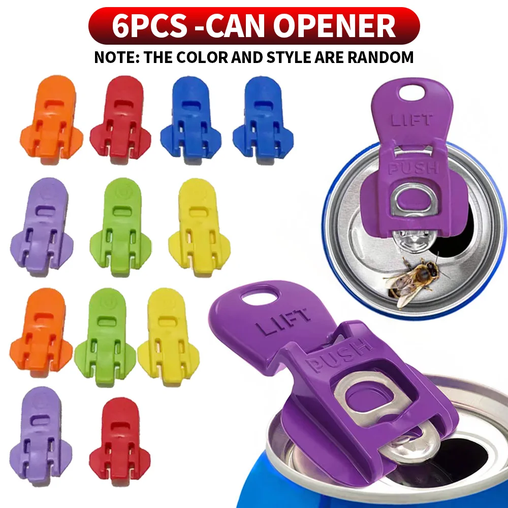 Easy-Tab Soda Can Opener β 6 Pack