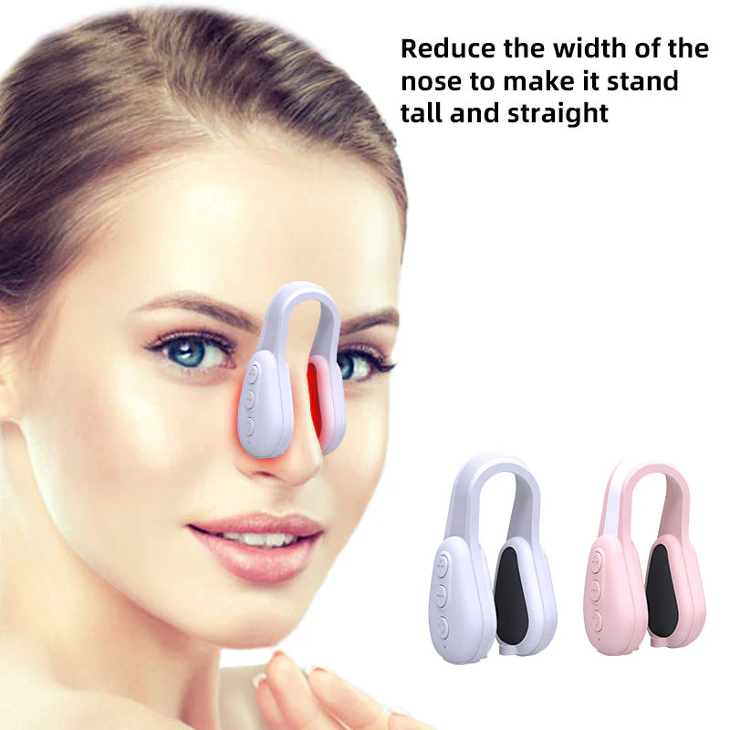 Electric EMS Nose Shaper & Lifter β Rechargeable Intelligent Pulse Beauty Device with Wireless Remote (Non-Surgical E-FMS Technology) - Image 5