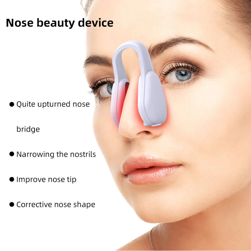 Electric EMS Nose Shaper & Lifter β Rechargeable Intelligent Pulse Beauty Device with Wireless Remote (Non-Surgical E-FMS Technology) - Image 6