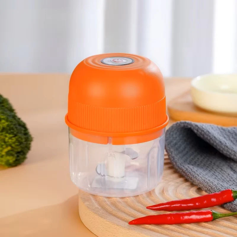Electric Garlic Press & Vegetable Chopper - Portable Mini Food Processor & Meat Grinder - USB Rechargeable Onion & Pepper Mincer - Image 7