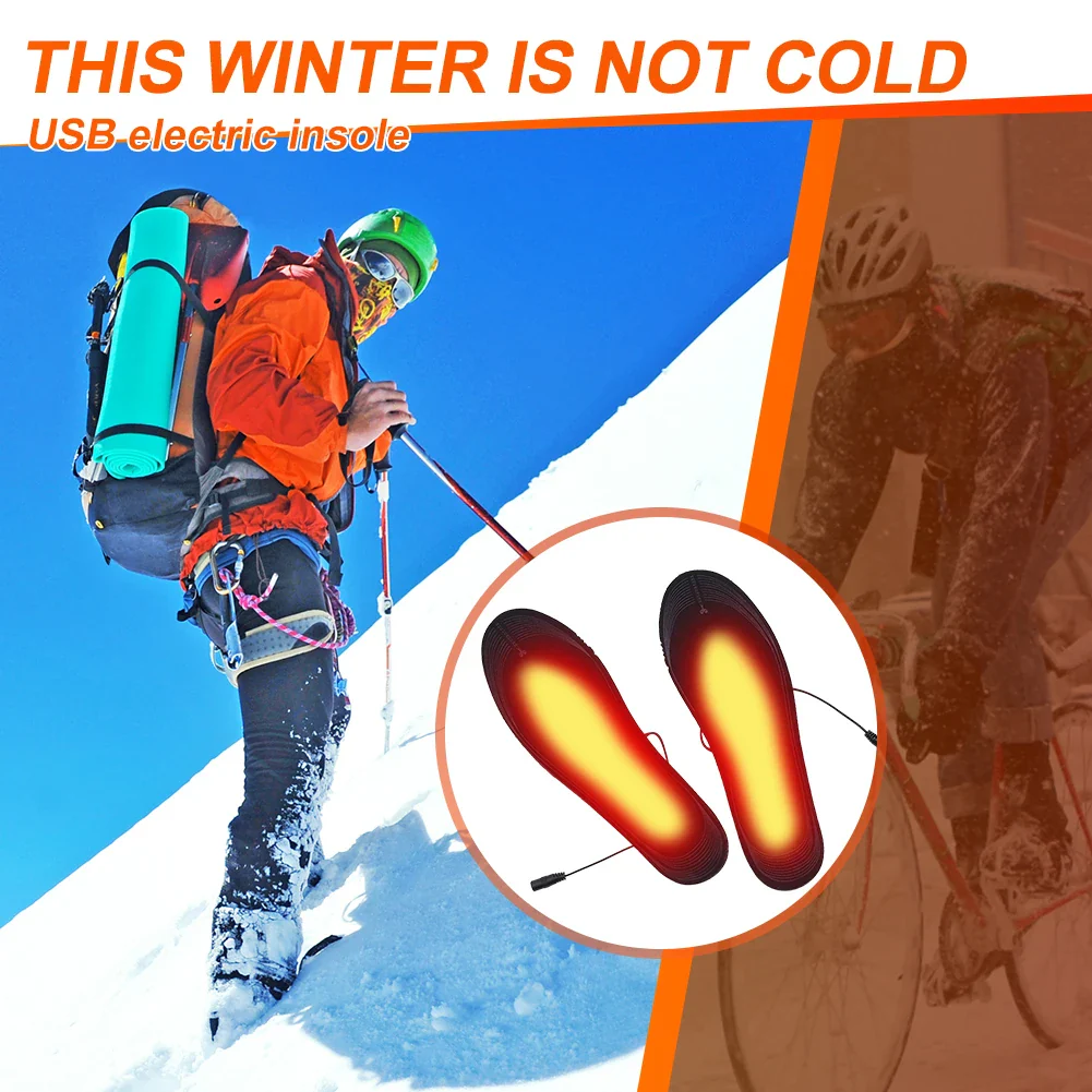 Electric Heated Insoles for Winter Outdoor Activities - Image 2
