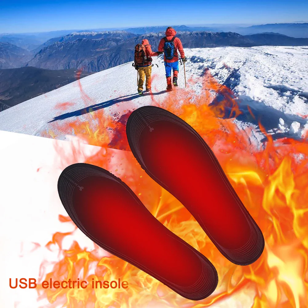 Electric Heated Insoles for Winter Outdoor Activities - Image 3
