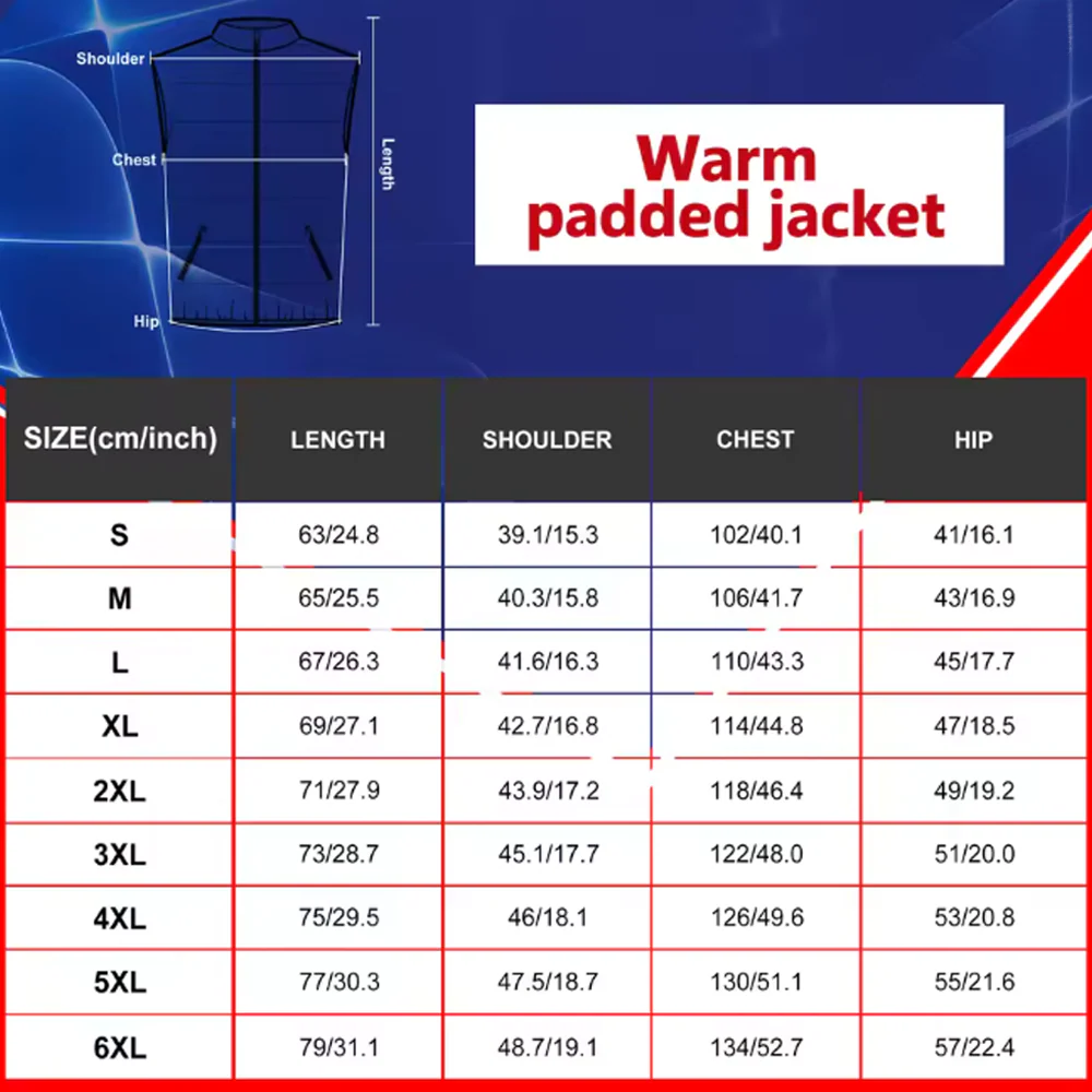 Electric Heated Vest – 9-Zone Warmth with Single Control Switch - Image 5