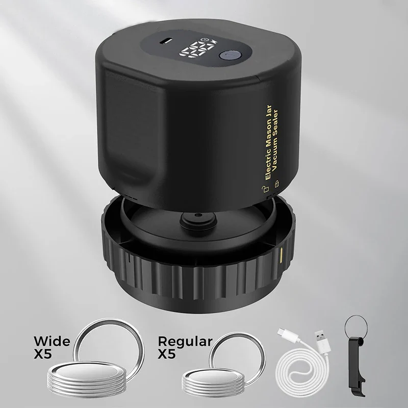 Electric Jar Vacuum Sealer Kit - Image 3