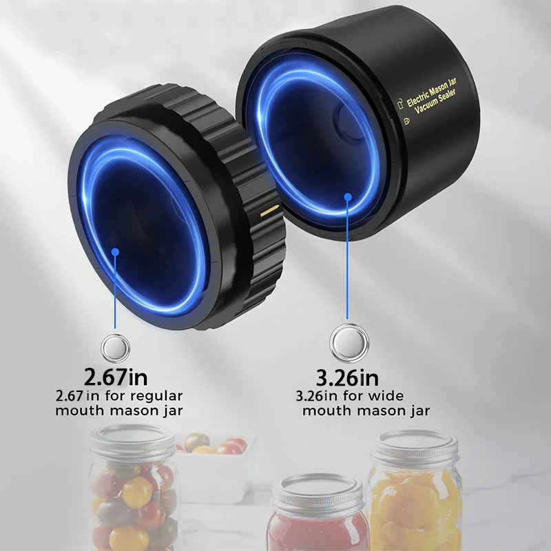 Electric Jar Vacuum Sealer Kit - Image 4