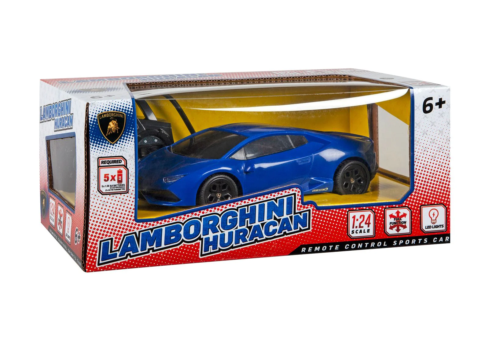 Lamborghini Huracán RC Hyper Sports Car - 1:24 Scale Replica - Image 8