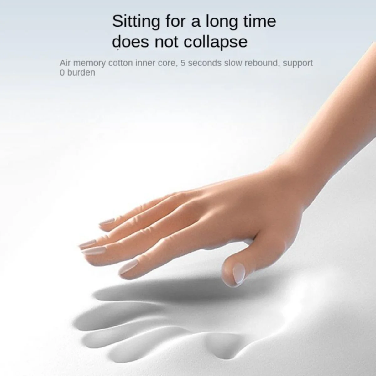 Ergonomic Cooling Memory Foam Seat Cushion - Image 4