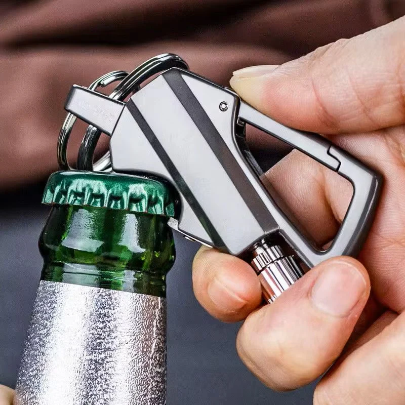 Survival Kerosene Lighter β Metal Keychain, Waterproof & Windproof - Image 3