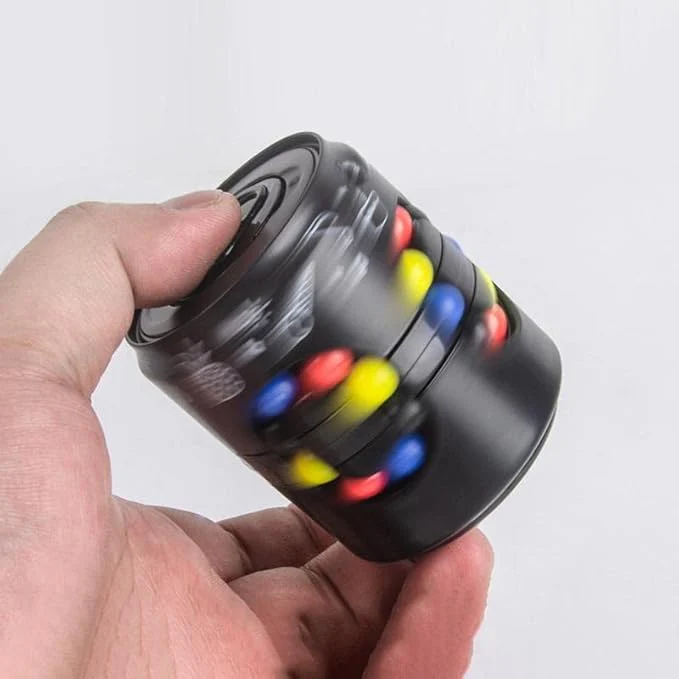 Fidget Spinners Magic Bean Coke Cube – Rotating Color Puzzle Toy for Stress Relief & Focus - Image 6