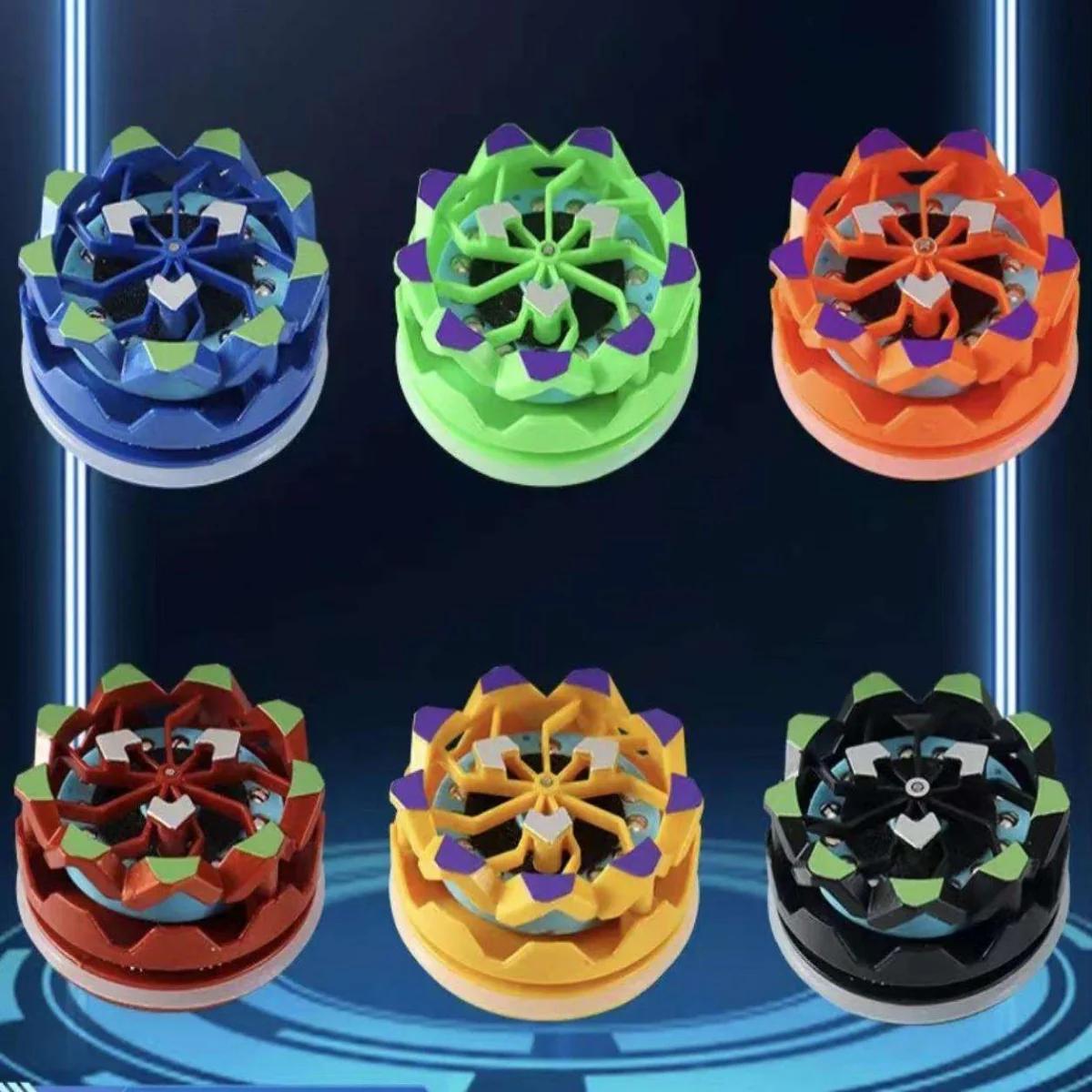 Fireworks Spinning Luminescent Gyro Toy - Image 6