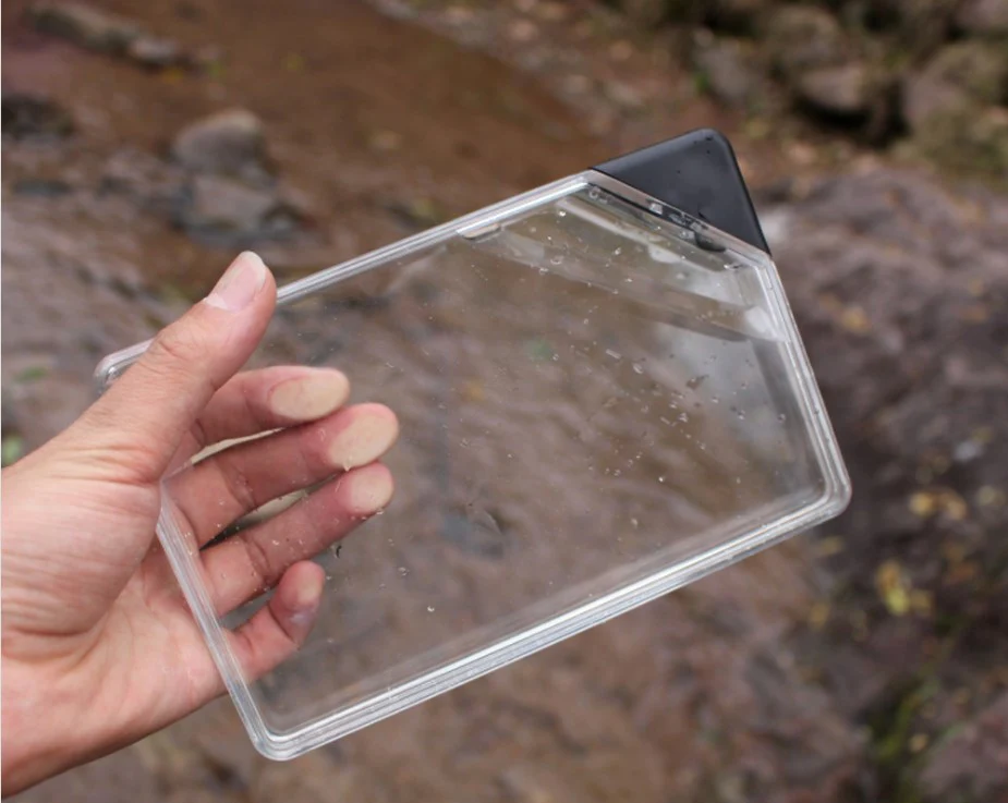 Flat Water Bottle - Slim Portable Square Travel Flask | BPA-Free Reusable Plastic | 450ml - Image 2