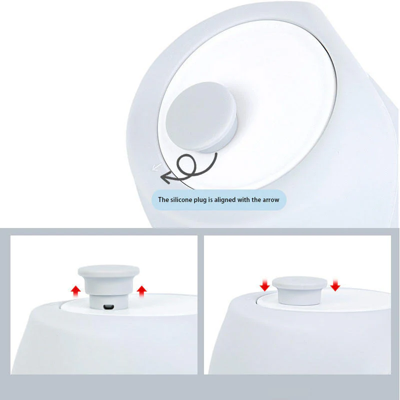 Foldable Pet Water Bottle with Drinking Cup (550ml) - Image 5