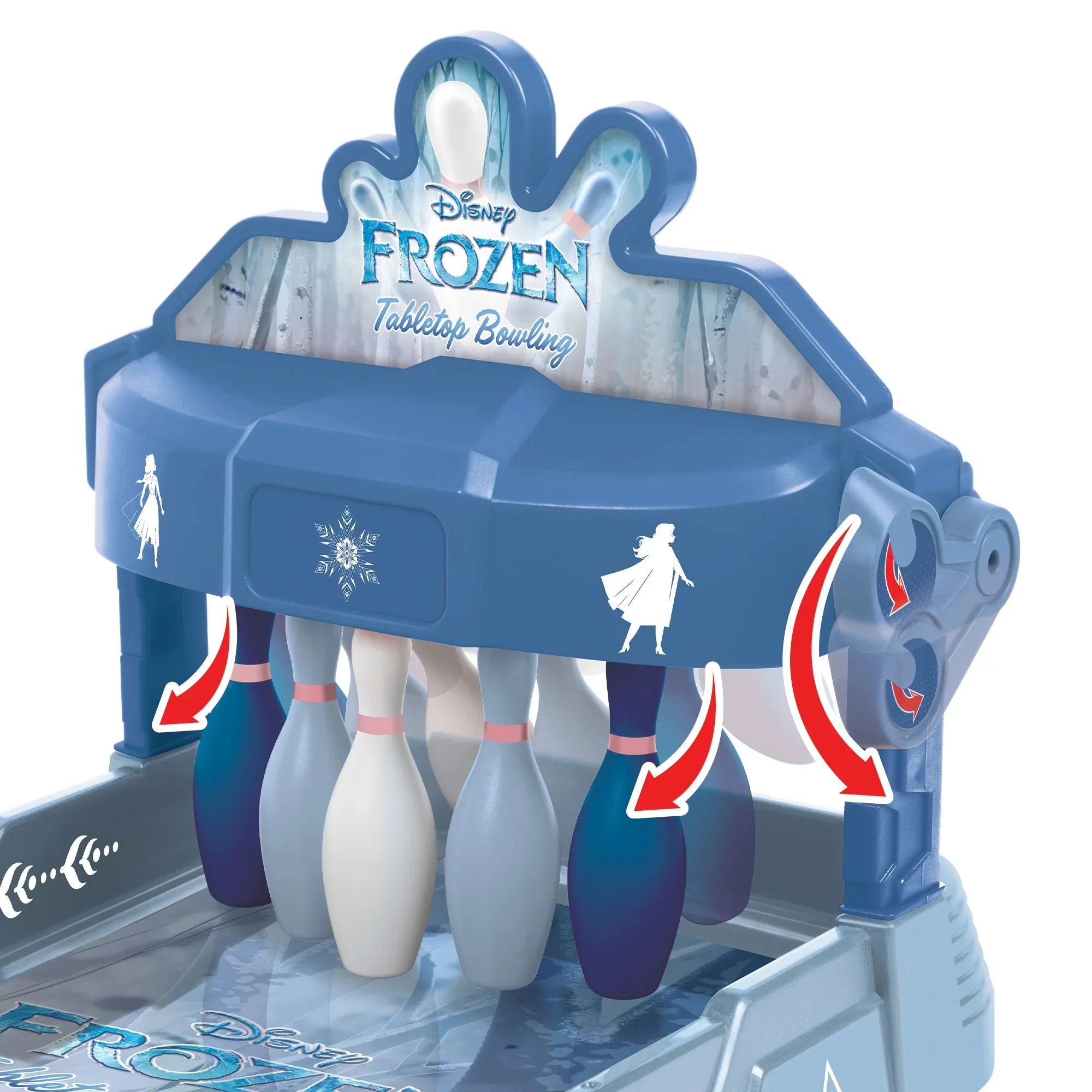 Frozen Elsa and Anna Bowling Table Top Play Set - Image 3
