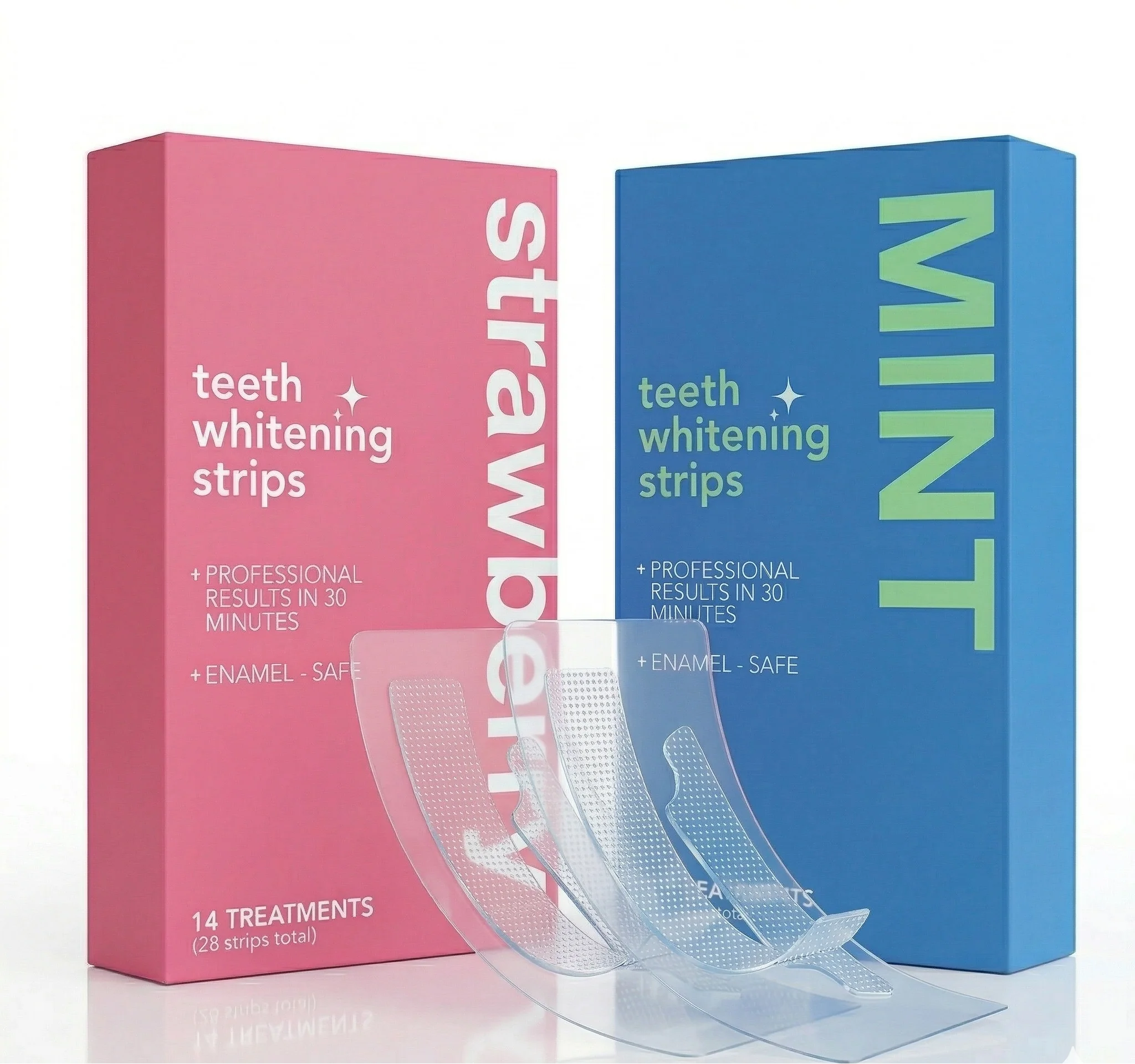 Fruity Alcohol-Free Teeth Whitening Strips - Image 2