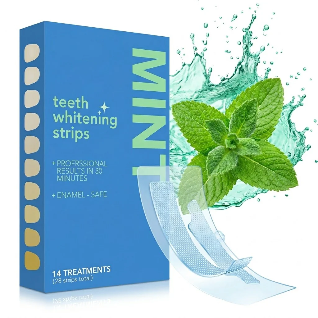 Fruity Alcohol-Free Teeth Whitening Strips - Image 3