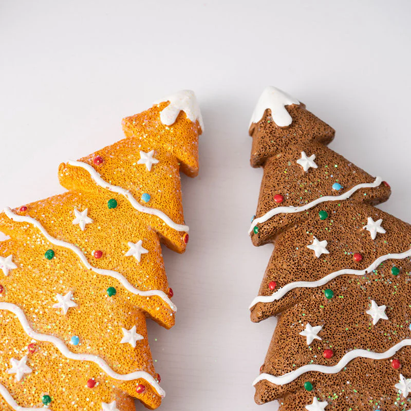 Gingerbread Christmas Tree Ornaments β Holiday Table & Shelf Decor - Image 2
